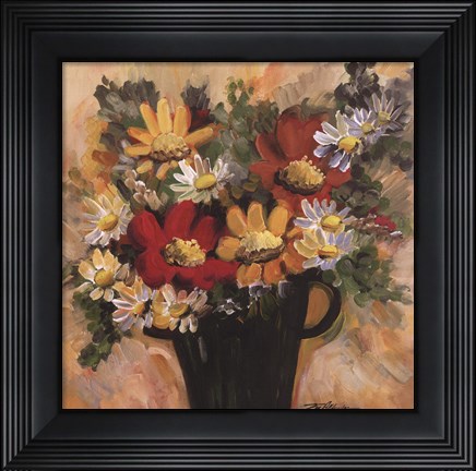 Framed Daisy Dynamic II Print