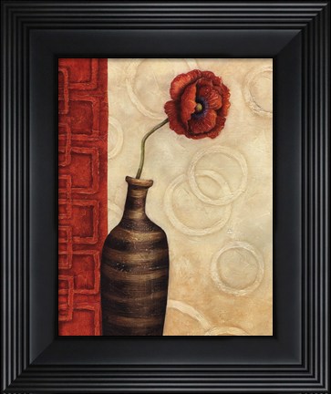 Framed Rouge I - mini Print