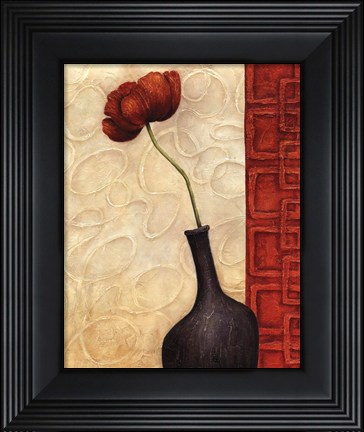Framed Rouge II - mini Print