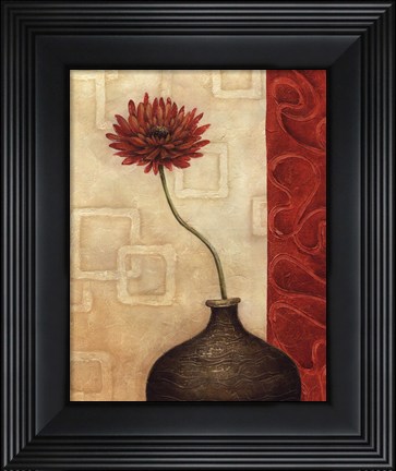 Framed Rouge IV - mini Print
