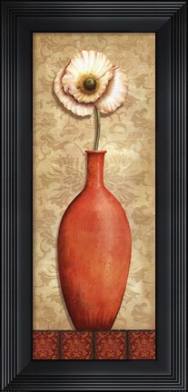 Framed Asian Red II Print