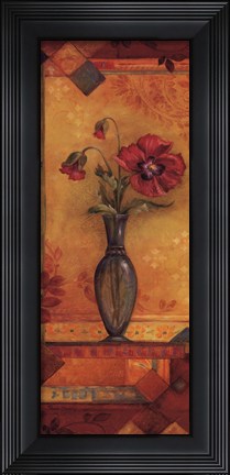 Framed Bud Vase I - mini Print