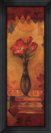 Framed Bud Vase II Print