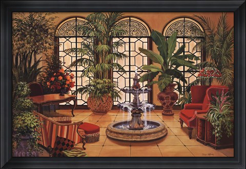 Framed Conservatory II Print