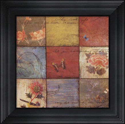 Framed Life is a Garden I - mini Print