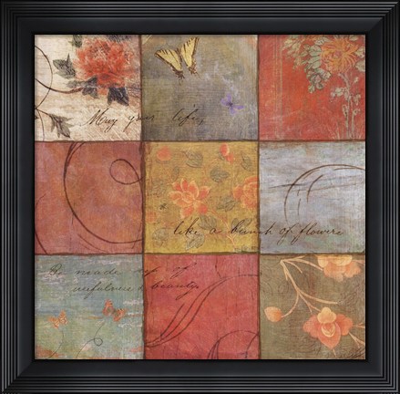 Framed Life is a Garden II Print