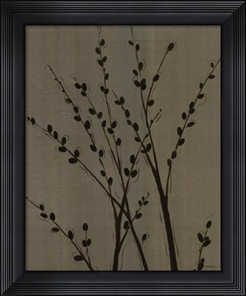 Framed Platinum Shadow II Print