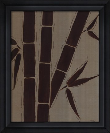 Framed Platinum Shadow III Print
