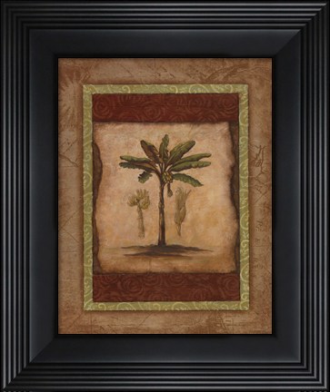 Framed Palm Botanical Study I - special Print