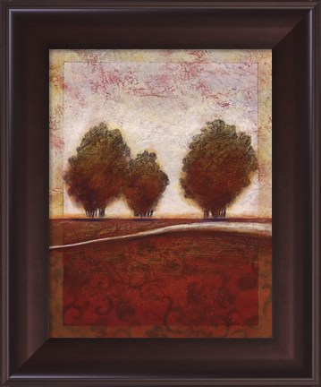 Framed Morning Mist Rising I - mini Print