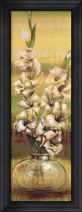 Framed Gladiolas Print