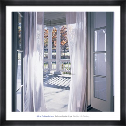 Framed Autumn Reflections Print