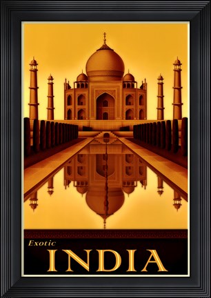Framed Exotic India Print