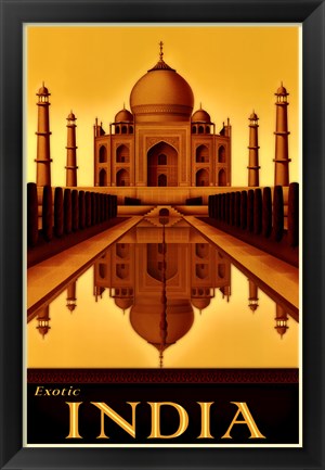 Framed Exotic India Print