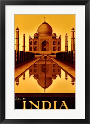 Framed Exotic India Print