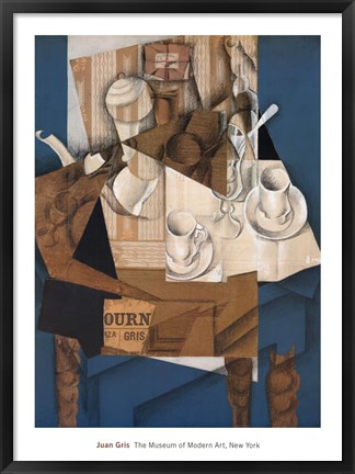 Framed Breakfast, 1914 Print