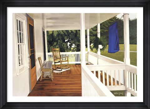 Framed Porch Print