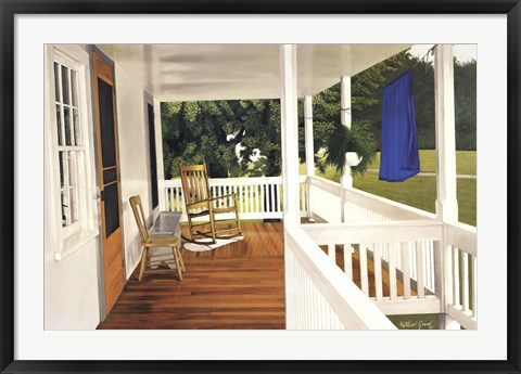 Framed Porch Print