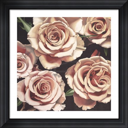 Framed Roses Print