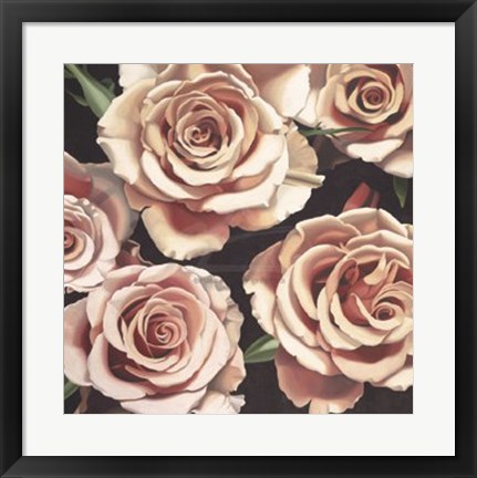 Framed Roses Print