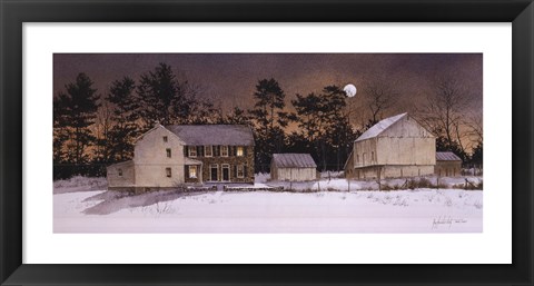 Framed Spruce Hill Print
