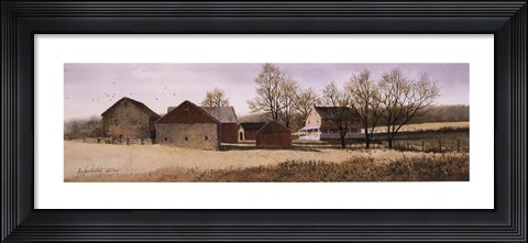 Framed Elder Farm Print