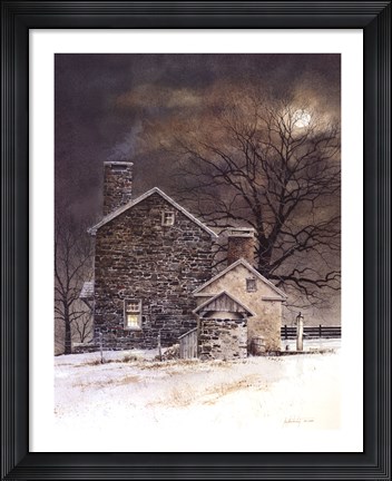 Framed Blue Moon Print