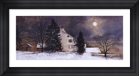 Framed Cold Night Print