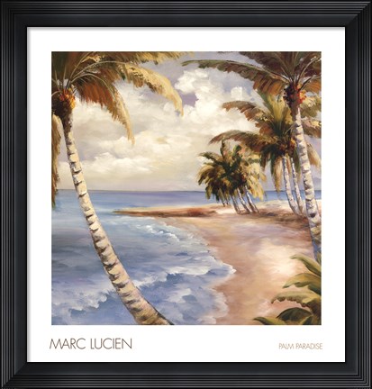 Framed Palm Paradise Print
