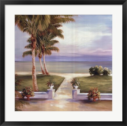 Framed Path to the Beach Print