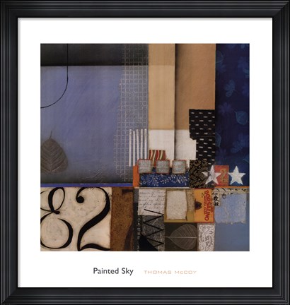 Framed Painted Sky Print