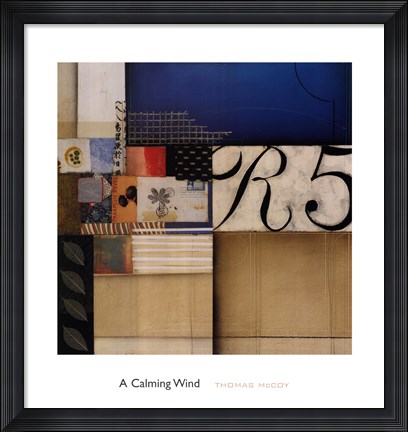 Framed Calming Wind Print