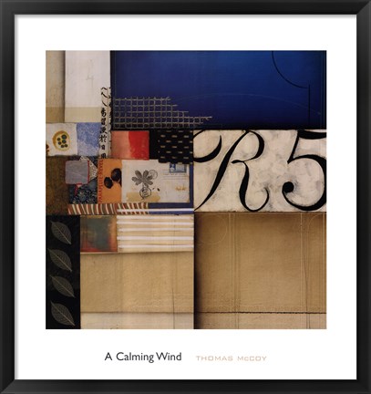 Framed Calming Wind Print
