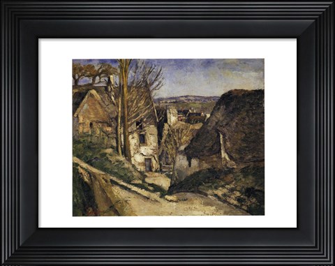 Framed House of the Hanged Man (La maison du pendu), Auvers sur Oise, 1873 Print