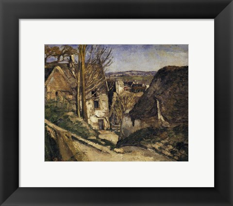 Framed House of the Hanged Man (La maison du pendu), Auvers sur Oise, 1873 Print