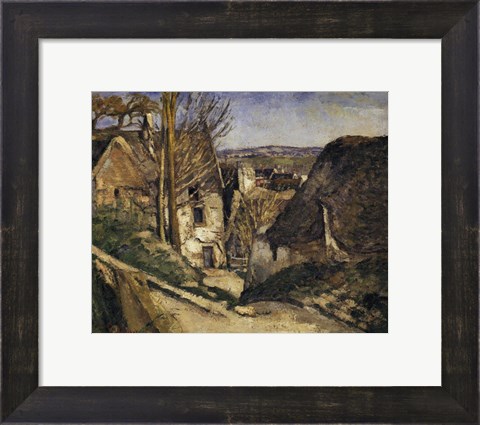 Framed House of the Hanged Man (La maison du pendu), Auvers sur Oise, 1873 Print