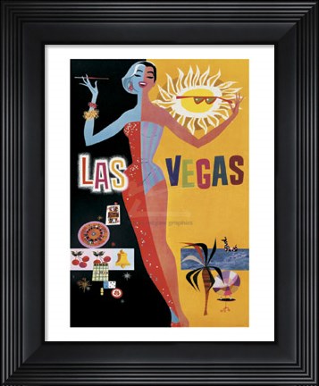 Framed Las Vegas Print