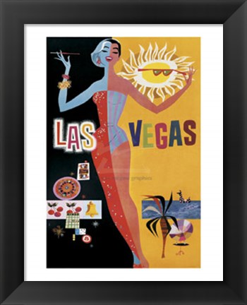 Framed Las Vegas Print