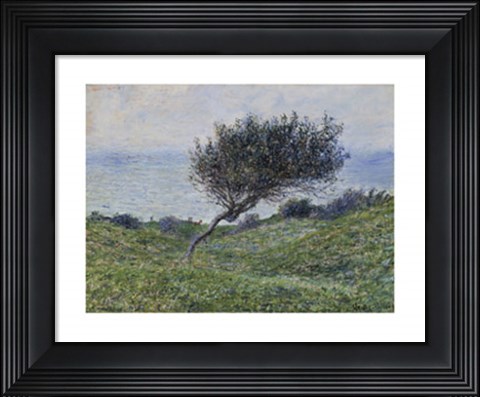 Framed Sea Coast at Trouville Print