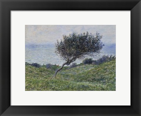 Framed Sea Coast at Trouville Print