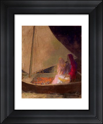 Framed Barque, c. 1902 Print