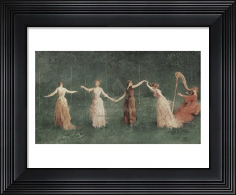 Framed Summer, 1890 Print