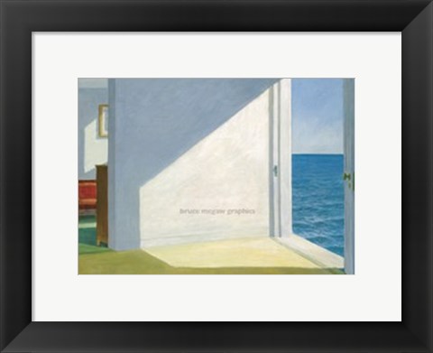 Framed Rooms by the Sea Print