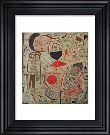 Framed Printed Sheet with Pictures, c.1937 Print