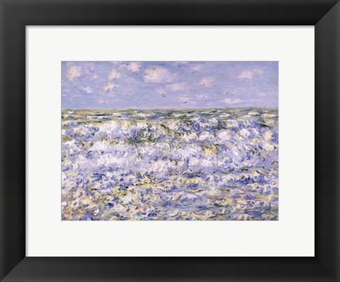 Framed Waves Breaking Print