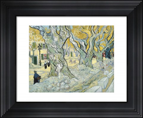 Framed Road Menders, c.1889 Print