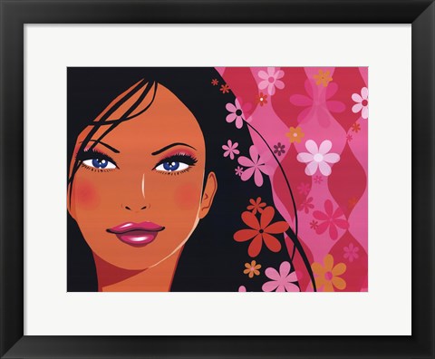 Framed Flower Power Print