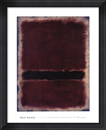 Framed Untitled, 1963 Print
