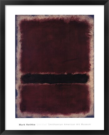 Framed Untitled, 1963 Print