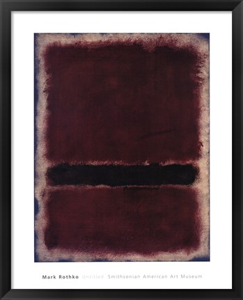 Framed Untitled, 1963 Print